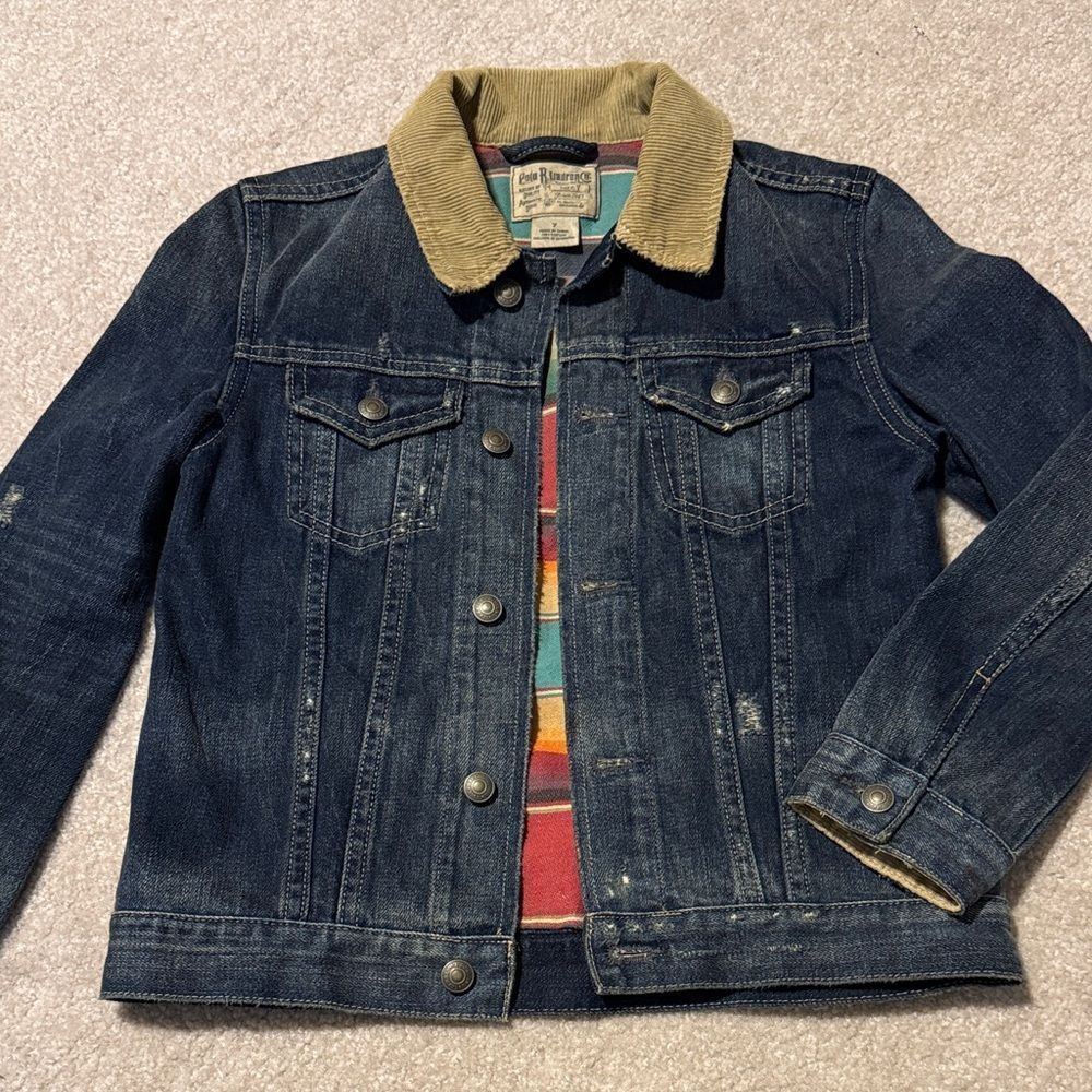 Polo Ralph Lauren boys denim jacket size 7